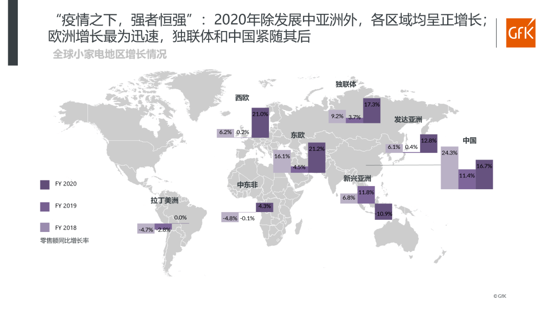 GfK报告 全球小家电市场概览(图4)